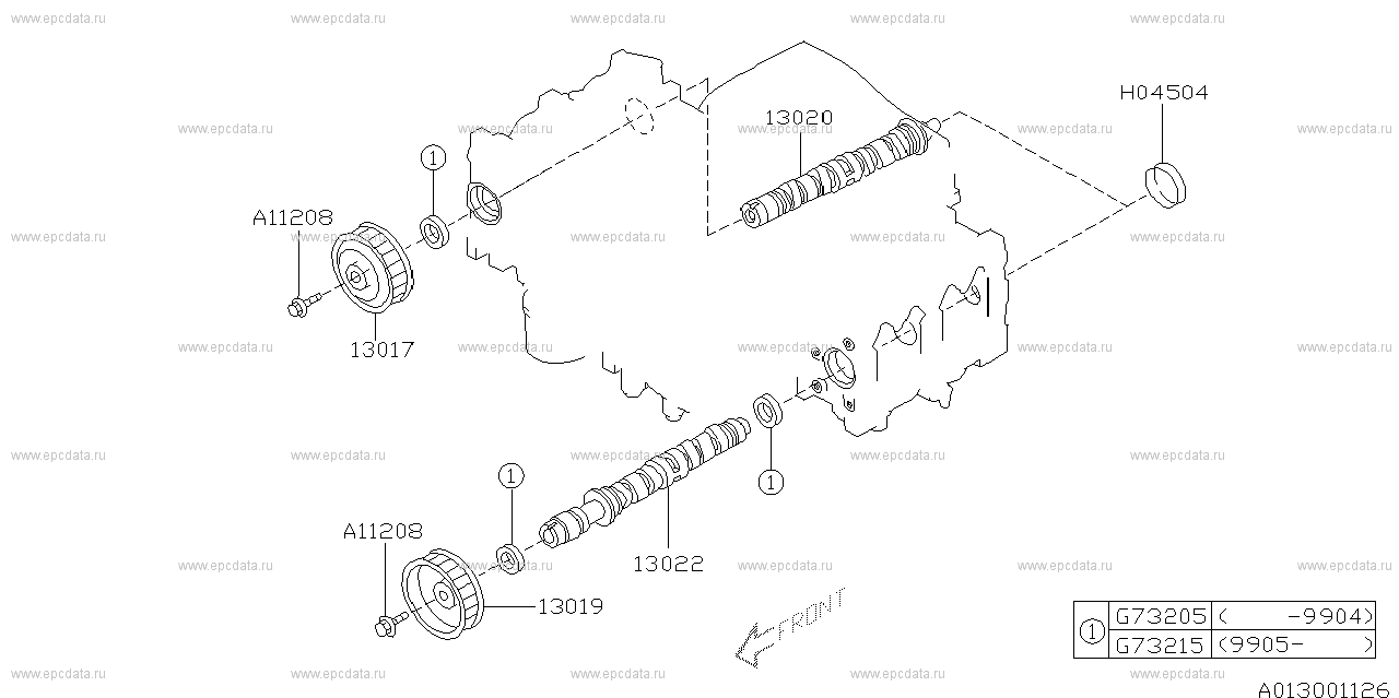 Ferrea Subaru EJ20 37mm 5.97mm 104.6mm 19 Deg S-Flo Radius Grv +1mm 6000 Series Int Valve - Set of 8