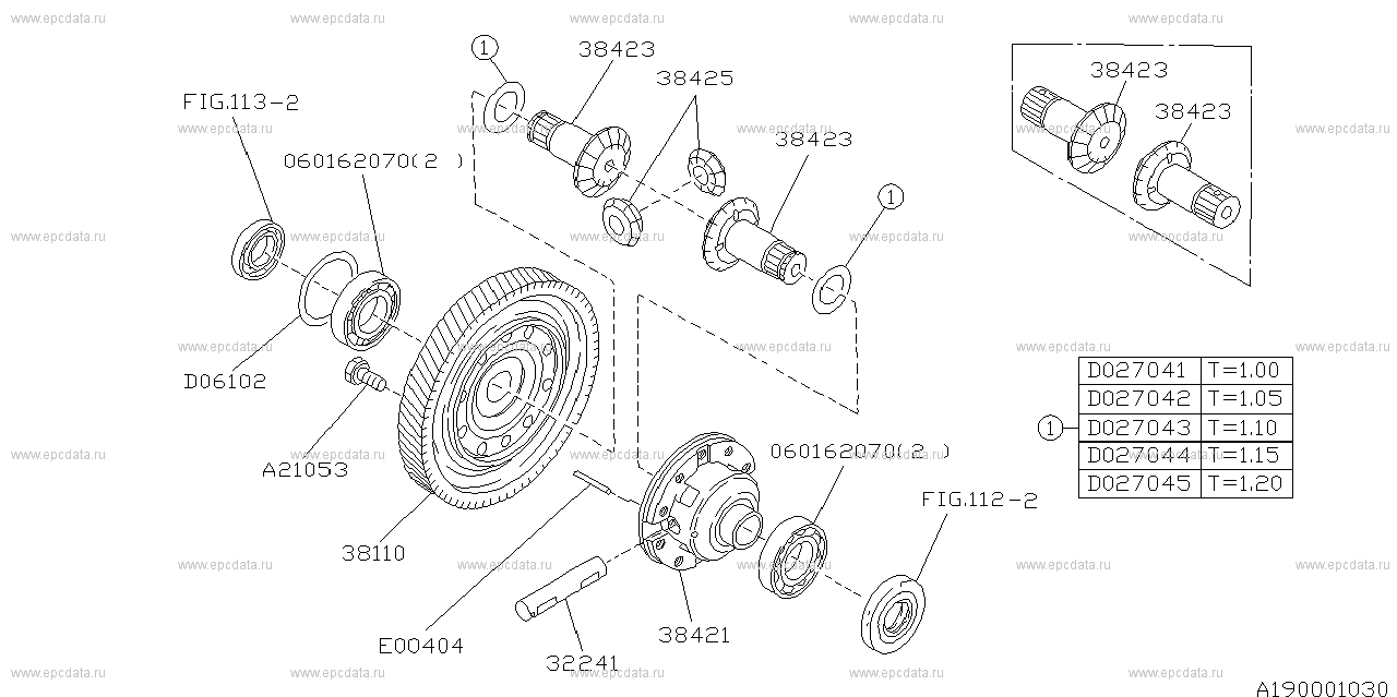 S4WD.MT.EN07Y +F4WD.MT (03.1991 - ...) No diff lock b minor change -