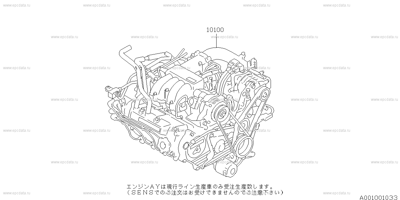 07# (08.1998 - ...) Engine assembly