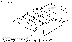 957 - Roof insulator