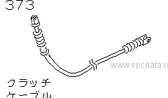 373 - Clutch cable