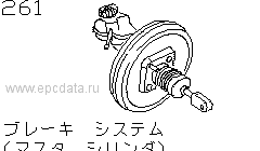 261 - Brake system (master cylinder)